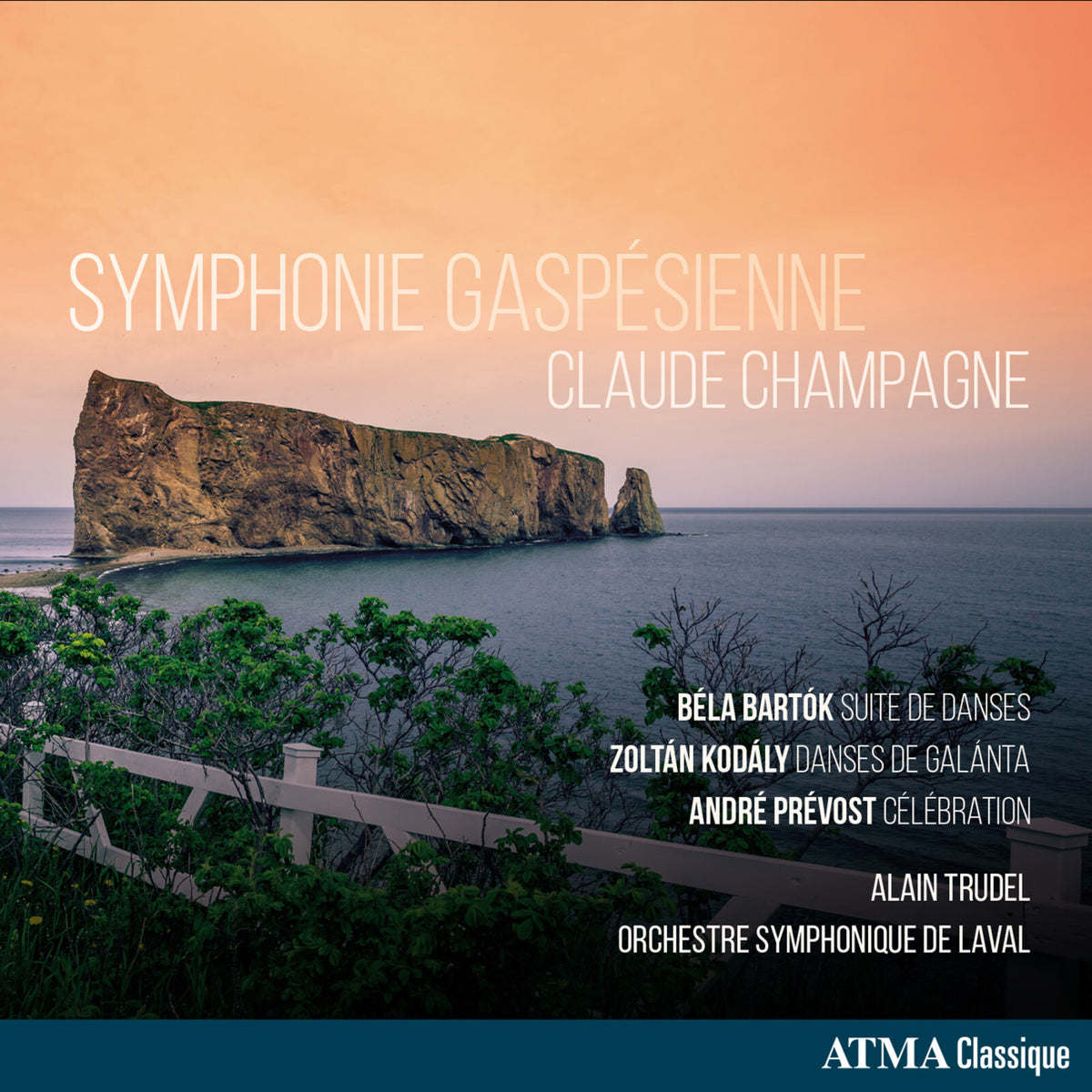 Orchestre Symphonique de Laval, Alain Trudel - Symphonie Gaspesienne: Champagne, Bartok, Kodaly, Prevost - ACD22867