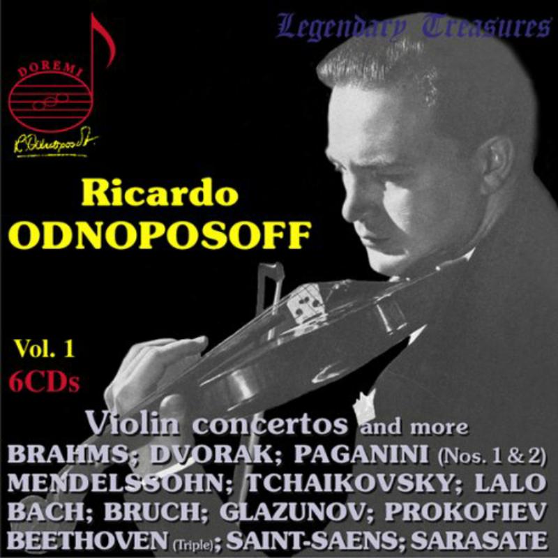 Odnoposoff - Ricardo Odnoposoff Vol. 1 - DHR7874-79