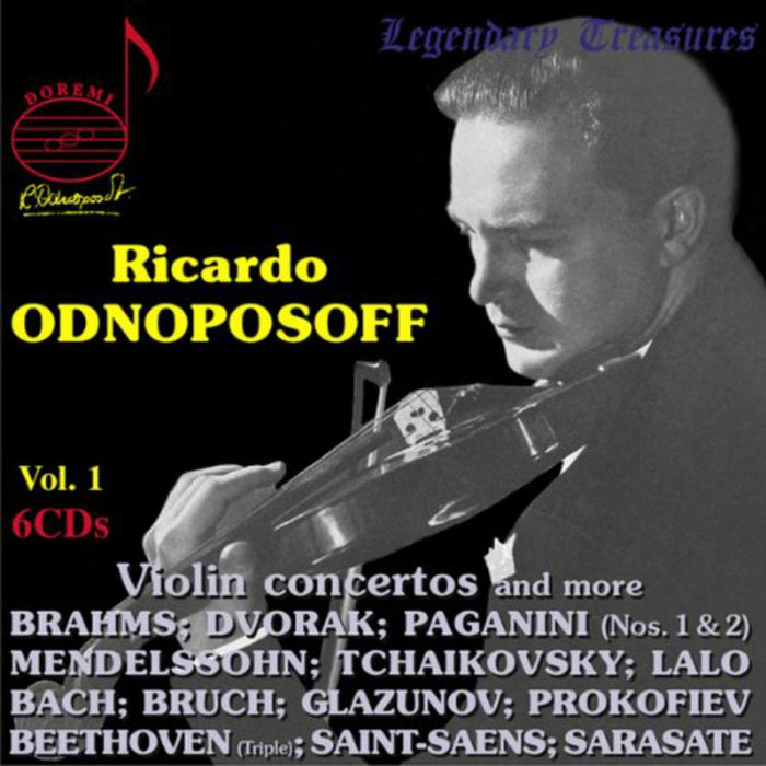Odnoposoff - Ricardo Odnoposoff Vol. 1 - DHR7874-79
