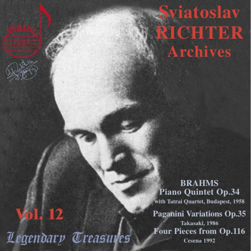 Richter - Sviatoslav Richter Archives Vol. 12 - DHR7882