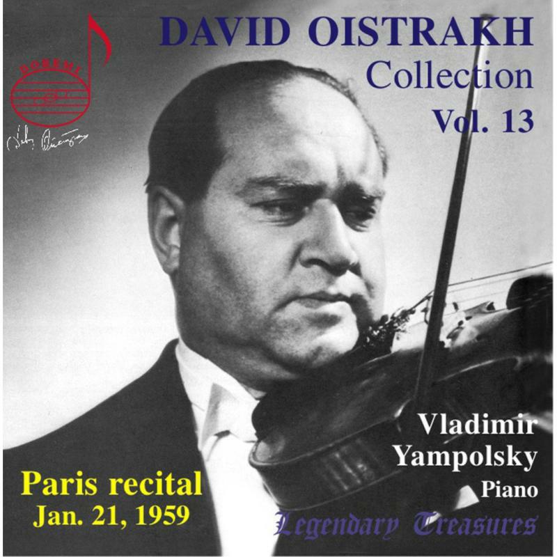 Oistrakh - David Oistrakh Collecion Vol. 13: Paris recital 1950 - DHR7950