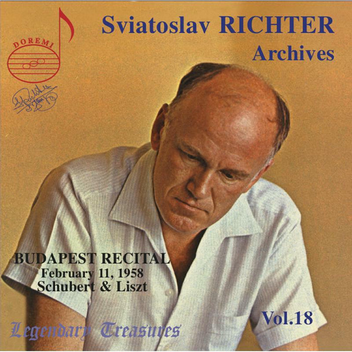 Richter - Sviatoslav Richter Archives Vol. 18, Budapest recital 1958 - DHR7959