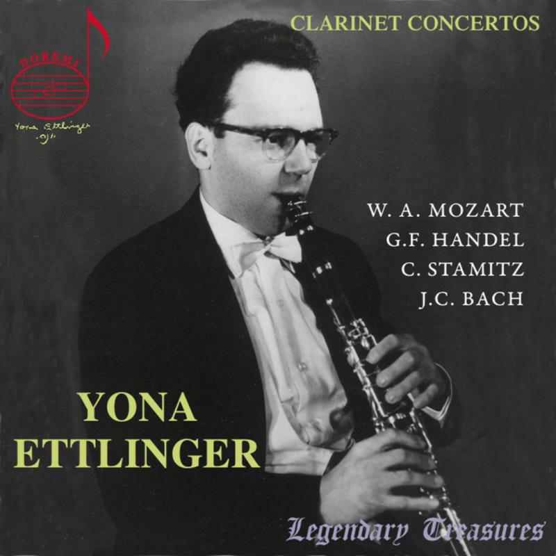 Ettlinger - Yona Ettlinger Vol. 1: Clarinet concertos - DHR7859