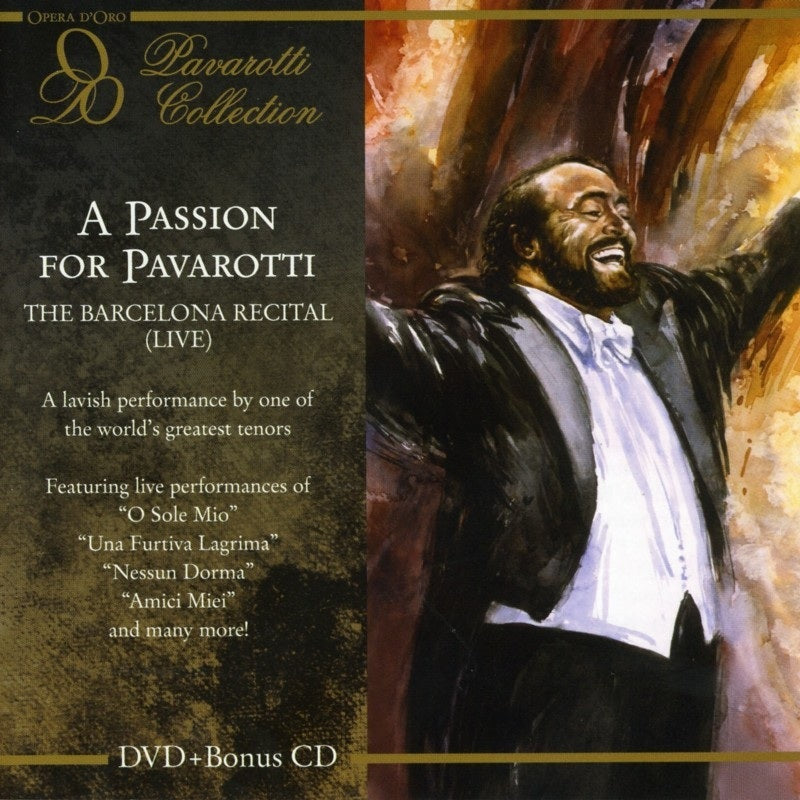 Luciano Pavarotti - The Barcelona Recital - Live (DVD + CD) - OPD6007