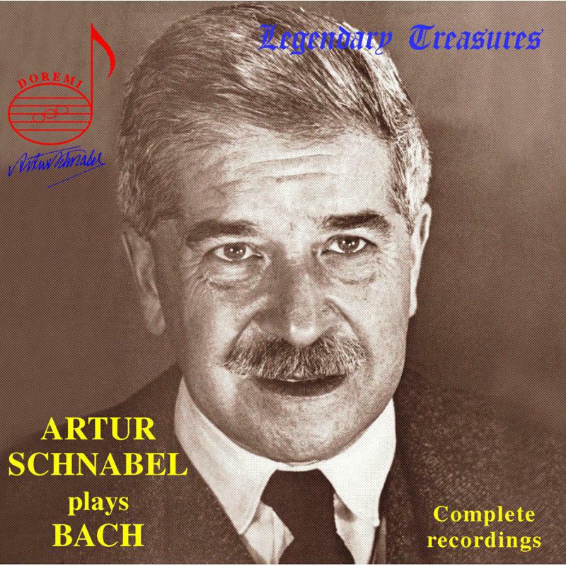 Schnabel - Artur Schnabel plays Bach - DHR7740