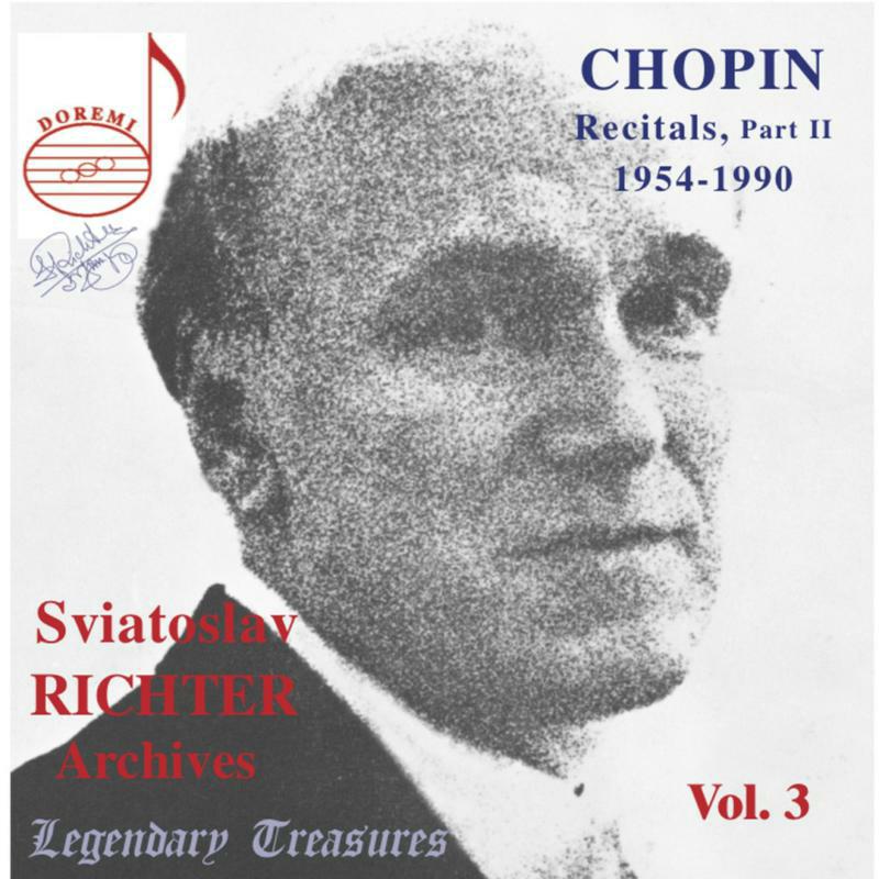 Richter - Sviatoslav Richter Archives Vol. 3: Chopin recitals 1954-1990 - DHR7738