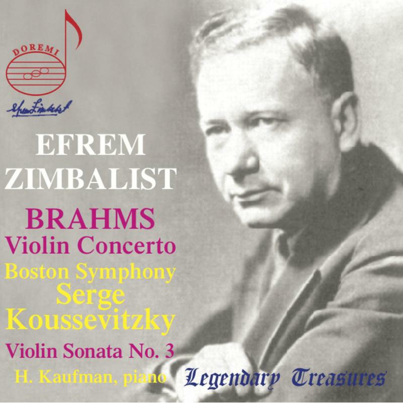 Zimbalist - Efrem Zimbalist plays Brahms - DHR7739