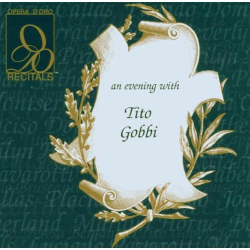 Gobbi, Tito - An Evening With Tito Gobbi - OPD2003