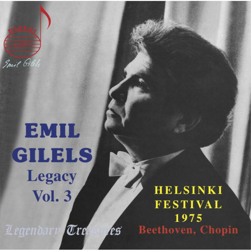 Gilels - Emil Gilels Legacy Vol. 3: Live, Helsinki Festival, August 24, 1975 - DHR7765
