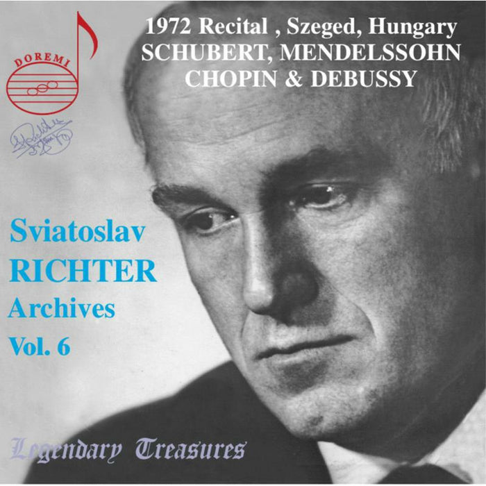 Richter - Sviatoslav Richter Archives Vol. 6: 1972 Recital, Szeged, Hungary - DHR7766