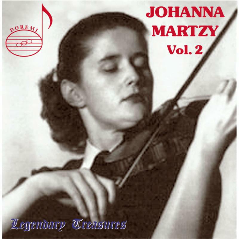 Martzy - Johanna Martzy Vol. 2 - DHR7778