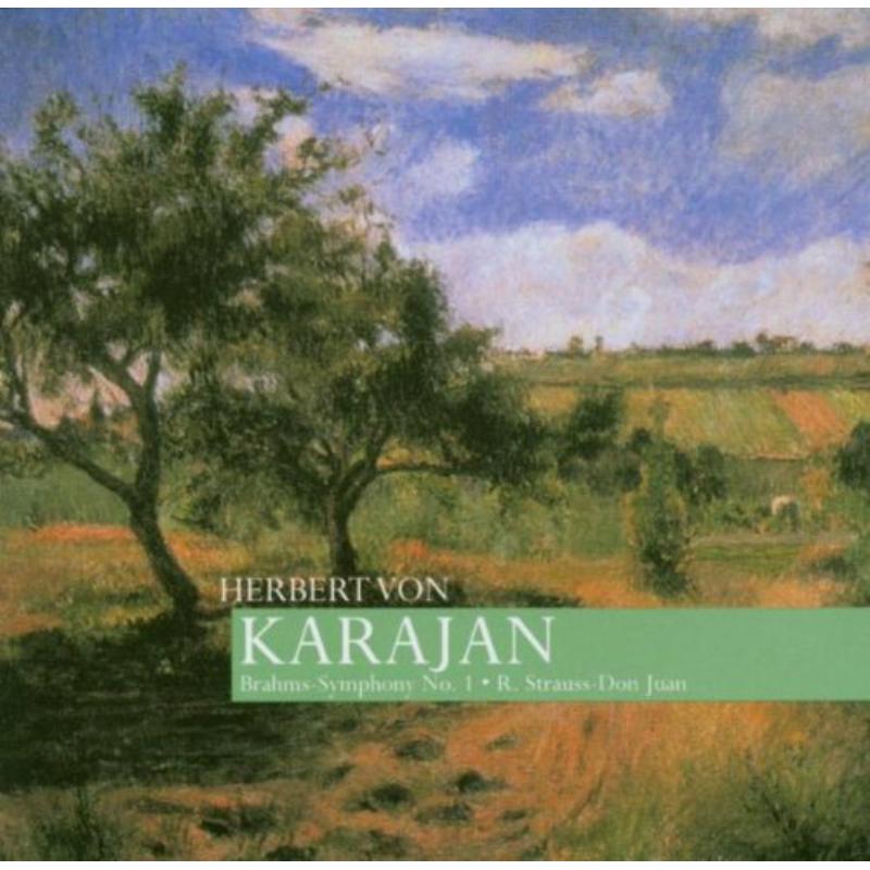 Karajan / Concertgebouw Orchestra - Strauss/Brahms: Symphony No.1, Etc. - CDO1009
