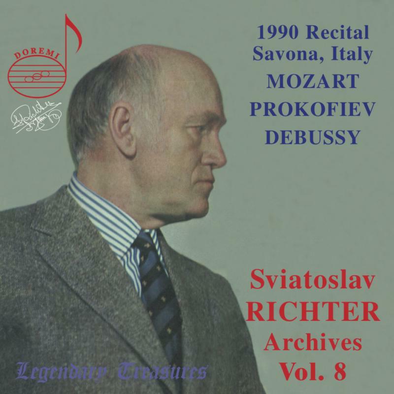 Richter - Sviatoslav Richter Archives Vol. 8: Recital of 1990, Savona Italy - DHR7796