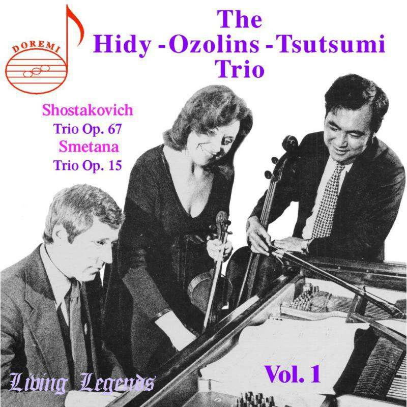 Hidy/Ozolins/Tsutsumi - Trios by Smetana and Shostakovich - DHR6605