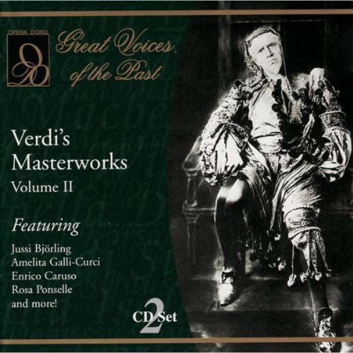 Various - Verdi'S Masterworks, Vol. 2 - OPD8014
