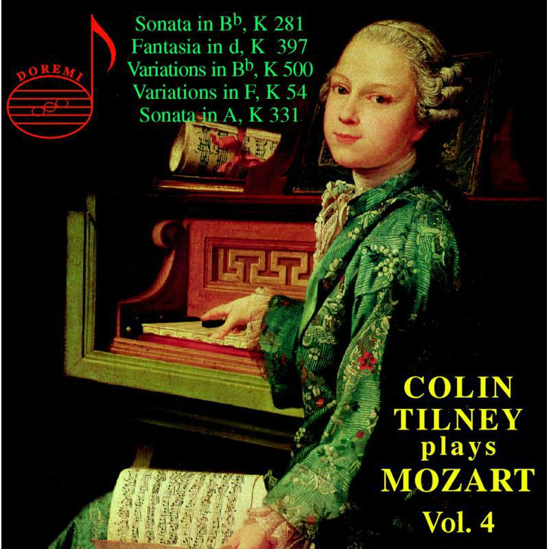 Tilney - Colin Tilney plays Mozart Vol. 4 - DDR71144