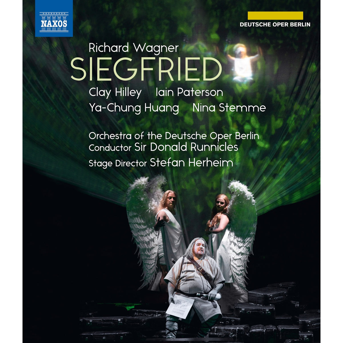 Nina Stemme; Clay Hilley; Ya-Chung Huang; Iain Paterson; Orchestra of the Deutsche Oper Berlin; Stefan Herheim; Sir Donald Runnicles - Richard Wagner: Siegfried - NBD0159V