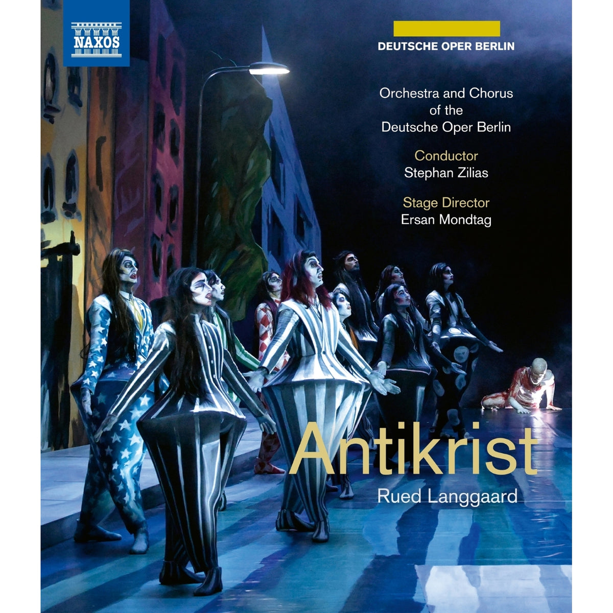 Valeriia Savinskaia; Flurina Stucki; Irene Roberts; Maire Therese Carmack; Clemens Bieber; AJ Glueckert; Andrew Dickinson; Thomas Lehman; Joel Allison; Jonas Grundner-Culemann; Orchestra and Chorus of the Deutsche Oper Berlin; Stephan Zilias - Rued Langgaard: Antikrist - NBD0176V