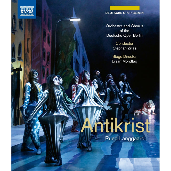 Valeriia Savinskaia; Flurina Stucki; Irene Roberts; Maire Therese Carmack; Clemens Bieber; AJ Glueckert; Andrew Dickinson; Thomas Lehman; Joel Allison; Jonas Grundner-Culemann; Orchestra and Chorus of the Deutsche Oper Berlin; Stephan Zilias - Rued Langgaard: Antikrist - NBD0176V