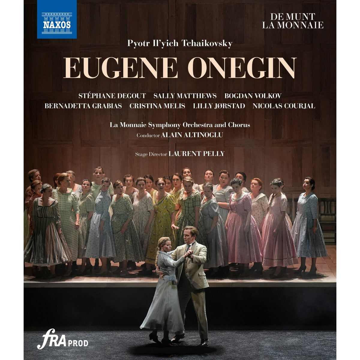 Sally Matthews; Bernadetta Grabias; Cristina Melis; Lilly Jorstad; Bogdan Volkov; Stephane Degout; Nicolas Courjal; La Monnaie Symphony Orchestra and Chorus; Laurent Pelly; Alain Altinoglu - Pyotr Il'yich Tchaikovsky: Eugene Onegin - NBD0185V