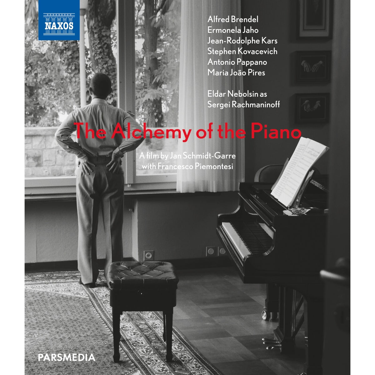 Francesco Piemontesi; Alfred Brendel; Ermonela Jaho; Jean-Rodolohe Kars; Stephen Kovacevich; Antonio Pappano; Maria Joao Pires; Eldar Nebolsin; Yulianna Avdeeva; Zlata Chochieva; Benjamin Heisenberg; Marieke Schroeder; Erwin Sturzer - The Alchemy of the Piano - A film by Jan Schmidt-Garre with Francesco Piemontesi - NBD0186V