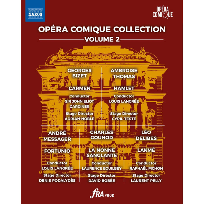Anne Caterina Antonacci; Andrew Richards; Anne-Catherine-Gillet; Maitrise des Hauts-de-Seine; Monteverdi Choir; Orchestre Revolutionnaire et Romantique; Adrian Noble; Stephane Degout; Sabine Devielhe; Laurent Alvaro; Les elements; Orchestre des Champs-Elysees; Cyril Teste; Cyrille Dubois; Franck Leg - Opera Comique Collection, Vol. 2 - NBD0191VX