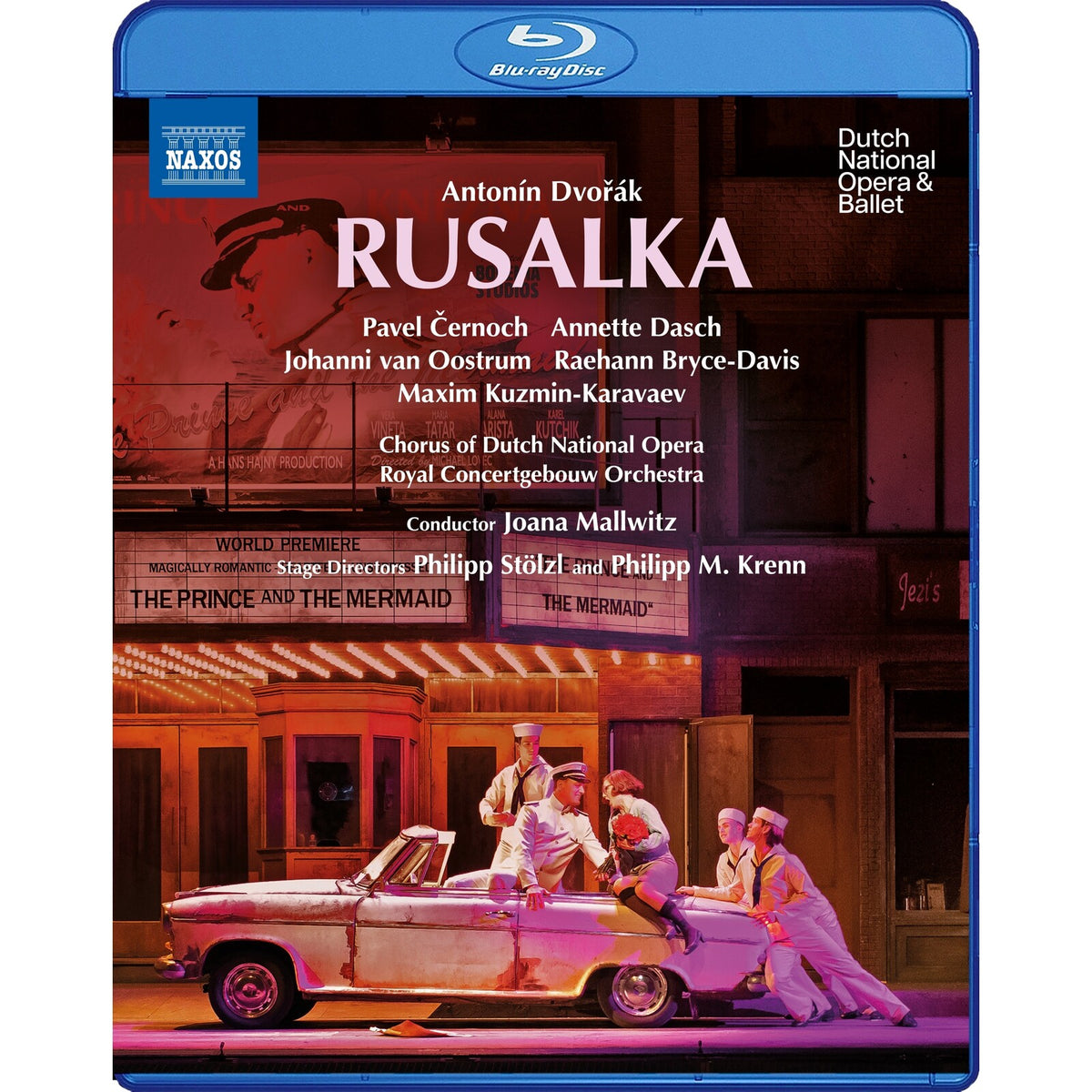 Pavel Cernoch; Annette Dasch; Johanni van Oostrum; Raehann Bryce-Davis; Maxim Kuzmin-Karavaev; Karin Strobos; Erik Slik; Georgiy Derbas-Richter; Inna Demenkova; Elenora Hu; Maya Gour; Royal Concertgebouw Orchestra; Chorus of Dutch National Opera; Philipp Stolzl; Philipp M. Krenn; Joana Mallwitz - Antonin Dvorak: Rusalka - NBD0193V