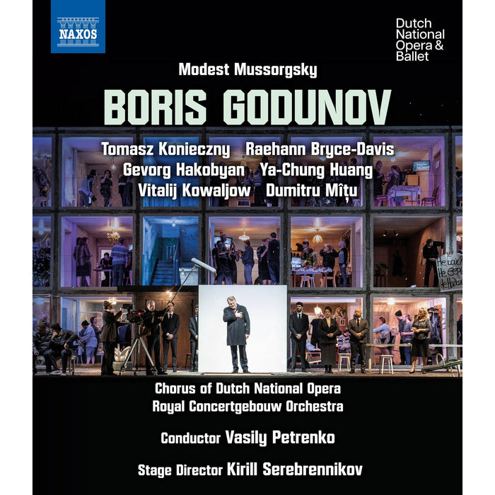 Tomasz Konieczny; David van Laar; Inna Demenkova; Polly Leech; Ya-Chung Huang; Jasurbek Khaydarov; Vitalij Kowaljow; Dumitru Mitu; Raehann Bryce-Davis; Gevorg Hakobyan; Shenyang; Steven van der Linden; Eva Kroon; Odin Lund Biron; Roger Smeets; Chorus of Dutch National Opera; Edvard Ananian-Cooper; N - Modest Mussorgsky: Boris Godunov - NBD0194V
