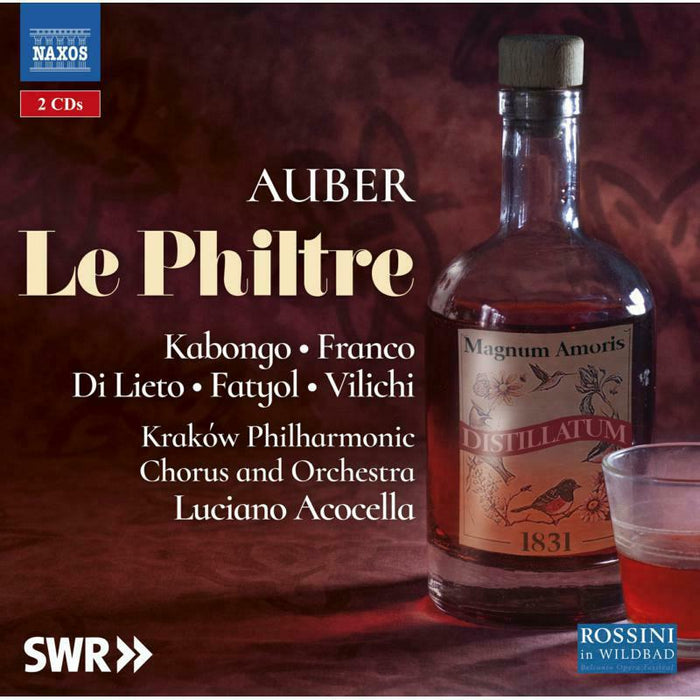 KRAKOW PHIL CHORUS AND ORCH - AUBER:LE PHILTRE - 8660514-15
