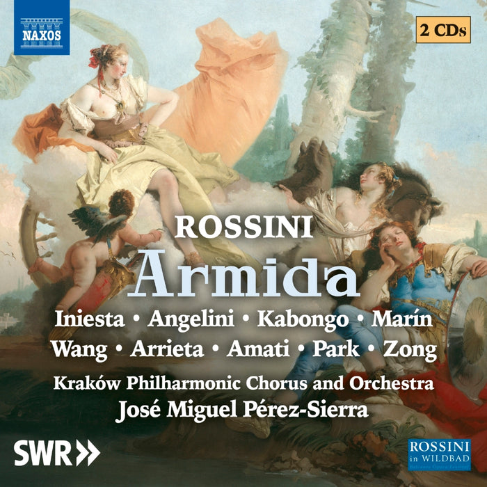 Ruth Iniesta; Manuel Amati; Michele Angelini; Cesar Arrieta; Patrick Kabongo; Moises Marin; Chuan Wang; Jusung Gabriel Park; Shi Zong; Krakow Philharmonic Chorus and Orchestra; Jose Miguel Perez-Sierra - Gioachino Rossini: Armida - 8660554-55