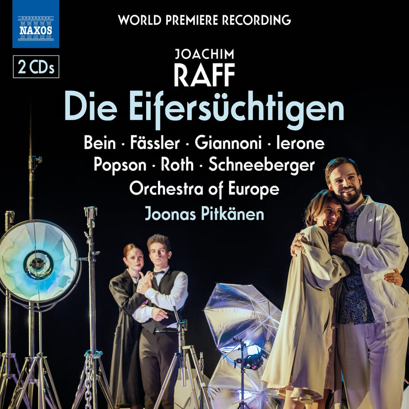 Serafina Giannoni; Mirjam Fassler; Raisa Ierone; Benjamin Popson; Matthias Bein; Balduin Schneeberger; Martin Roth; Orchestra of Europe; Joonas Pitkanen - Joachim Raff: Die Eifersuochtigen ('The Jealous Ones') - 8660561-62