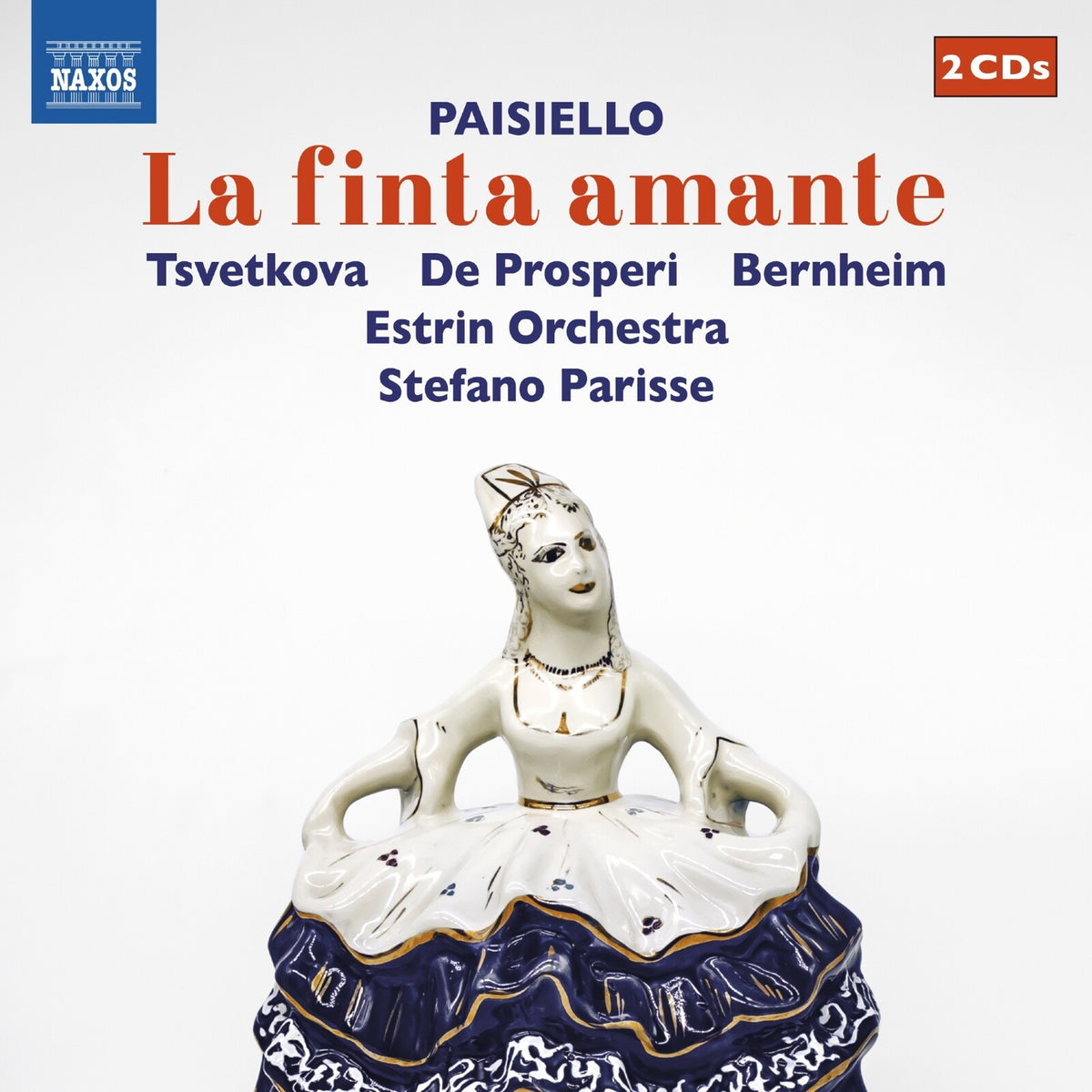Elena Tsvetkova; Daniele De Prosperi; Antoine Bernheim; Estrin Orchestra; Stefano Parisse - Giovanni Paisiello: La finta amante - 8660563-64
