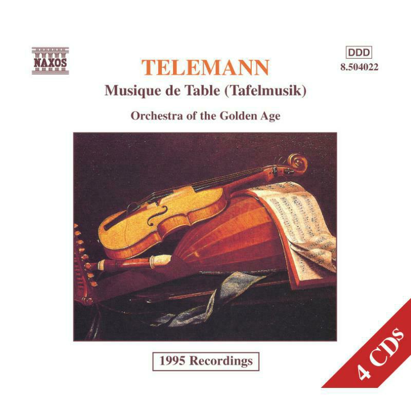 Orch Of The Golden Age - TELEMANN: Tafelmusik - 8504022