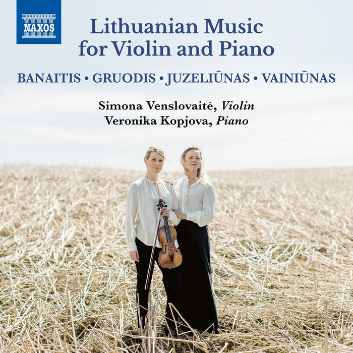 Simona Venslovaite; Veronika Kopjova - Lithuanian Music for Violin and Piano - Works by Banaitis; Gruodis; Juzeliunas; Vainiunas - 8551480