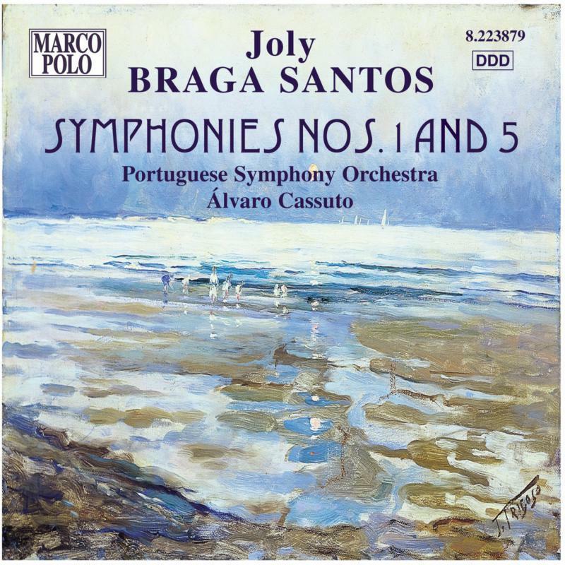 Cassuto:Portuguese Symp Orch - BRAGA SANTOS: Symphonies Nos. 1 and 5 - 8223879