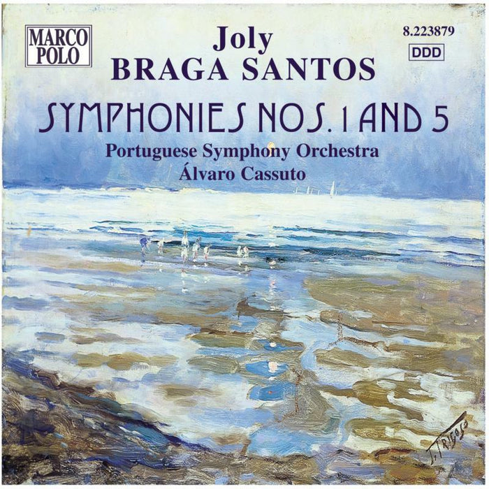 Cassuto:Portuguese Symp Orch - BRAGA SANTOS: Symphonies Nos. 1 and 5 - 8223879