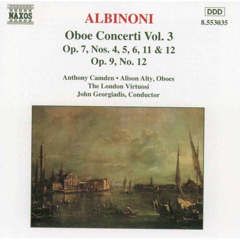 Camden:A - ALBINONI: Oboe Concertos, Vol. 3 - 8553035