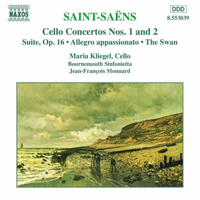 Kliegel: - SAINT-SAENS: Cello Concertos Nos. 1 and 2 / Suite, Op. 16 - 8553039