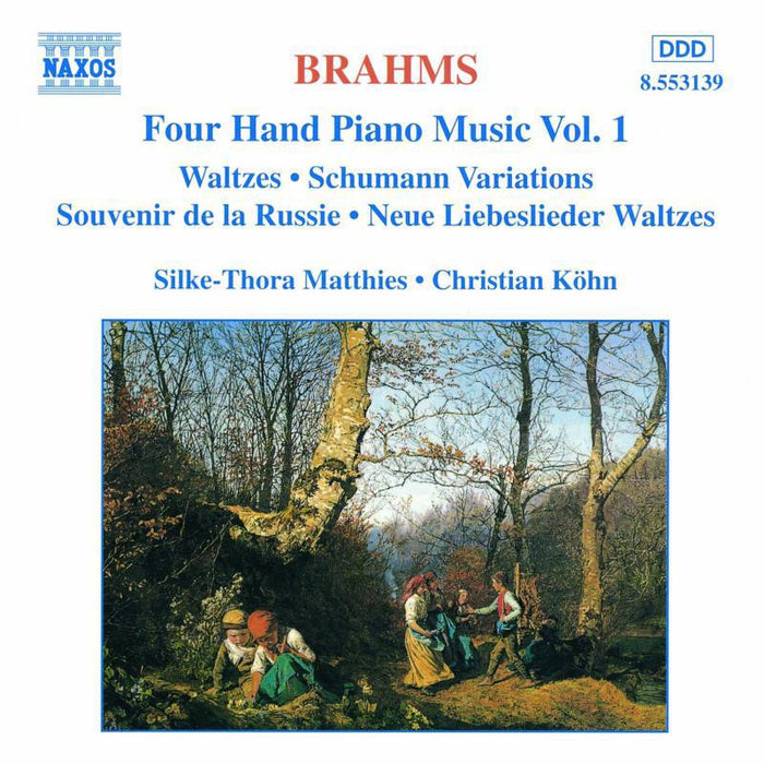 Matthies - BRAHMS: Four-Hand Piano Music, Vol. 1 - 8553139