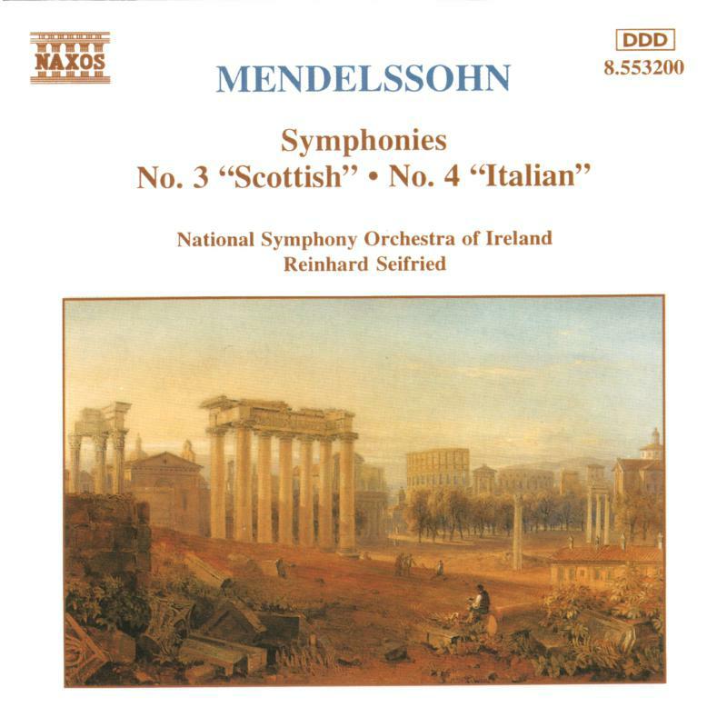 Ireland Nso:Seifried - MENDELSSOHN: Symphonies No. 3 and 4 - 8553200