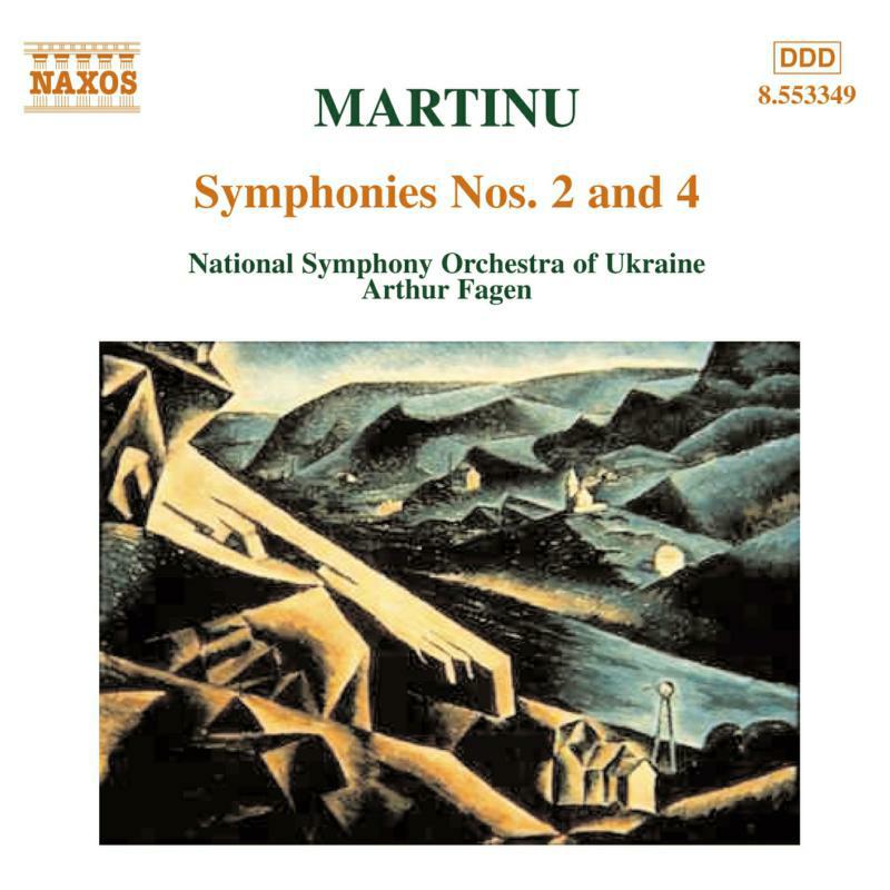 Ukraine Nso:Fagen - MARTINU: Symphonies Nos. 2 and 4 - 8553349