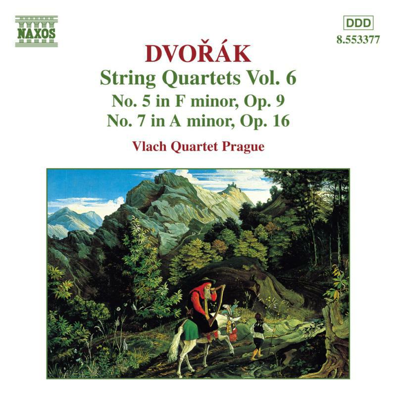 Vlach 4T - DVORAK: String Quartets No. 5, Op. 9 and No. 7, Op. 16 - 8553377