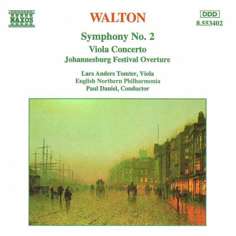 Tomter:Enp:Daniel - WALTON: Symphony No. 2 / Viola Concerto - 8553402