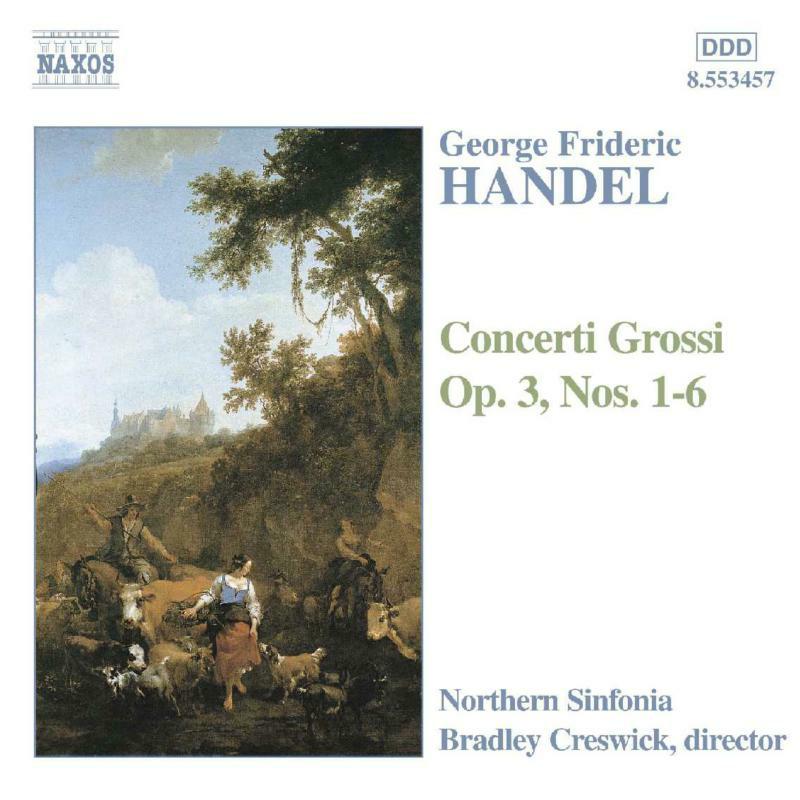 Northern Sinf:Creswick - HANDEL: Concerti Grossi Op. 3, Nos. 1- 6 - 8553457