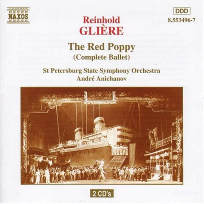 St Petersburg Sso - GLIERE: The Red Poppy - 8553496-97