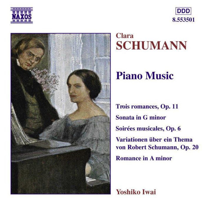 Iwai - SCHUMANN, C.: Piano Music - 8553501