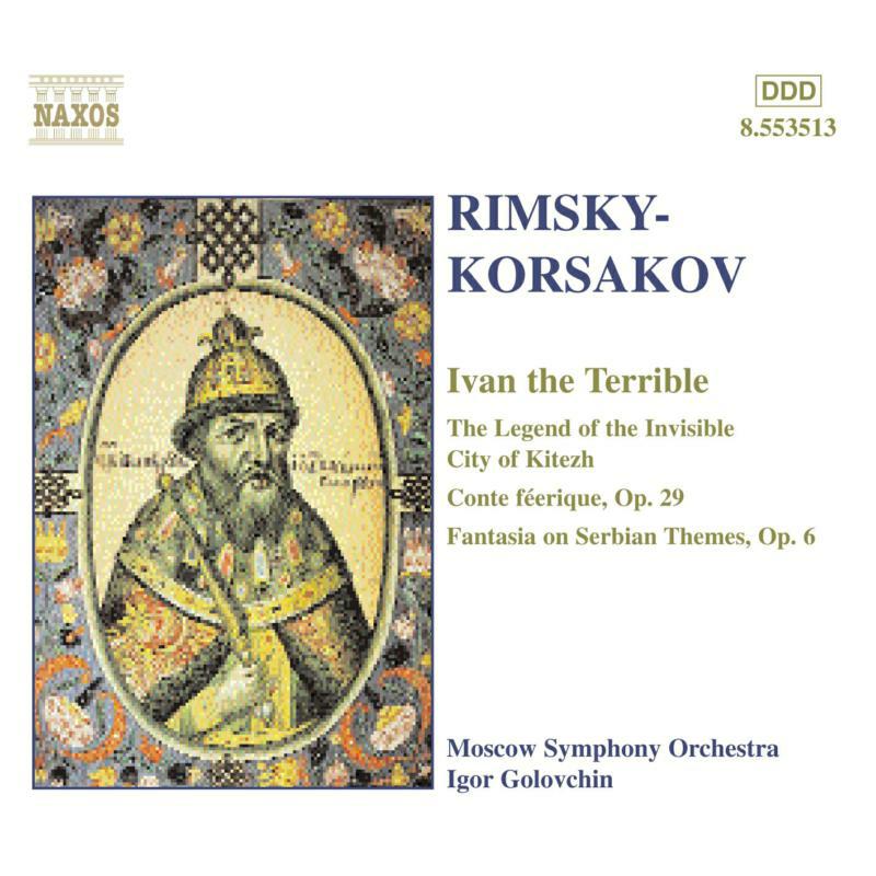 Moscow So:Golovschin - RIMSKY-KORSAKOV: The Maid of Pskov / Fairy Tale - 8553513