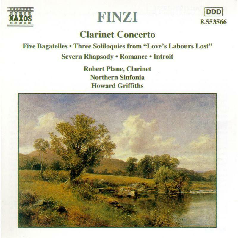 Plane:Hatfield:North Sinf - FINZI: Clarinet Concerto / Five Bagatelles / Three Soliloquies / Romance - 8553566