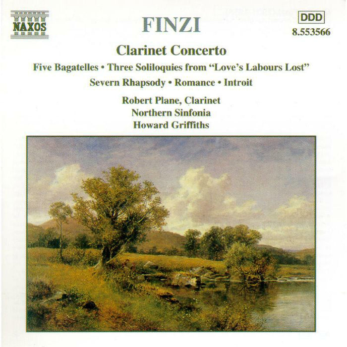 Plane:Hatfield:North Sinf - FINZI: Clarinet Concerto / Five Bagatelles / Three Soliloquies / Romance - 8553566