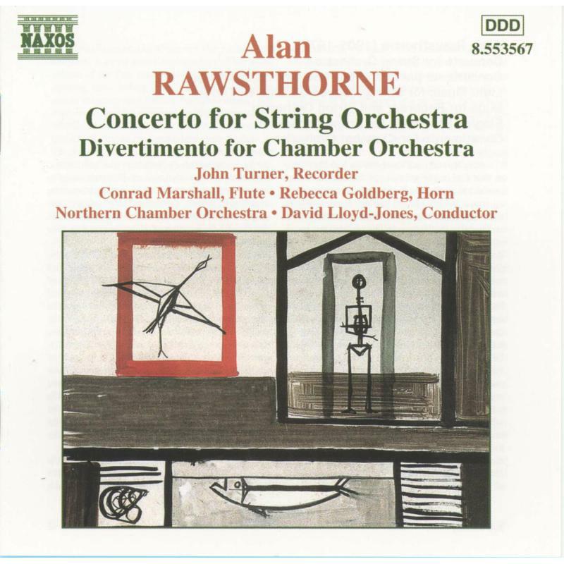 Soloists:Northern Co - RAWSTHORNE: Concerto for String Orchestra / Divertimento / Elegiac Rhapsody - 8553567